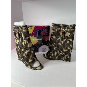 Cape Robbin Betterbabe Camouflage Boot/Sandal Sz 7.5